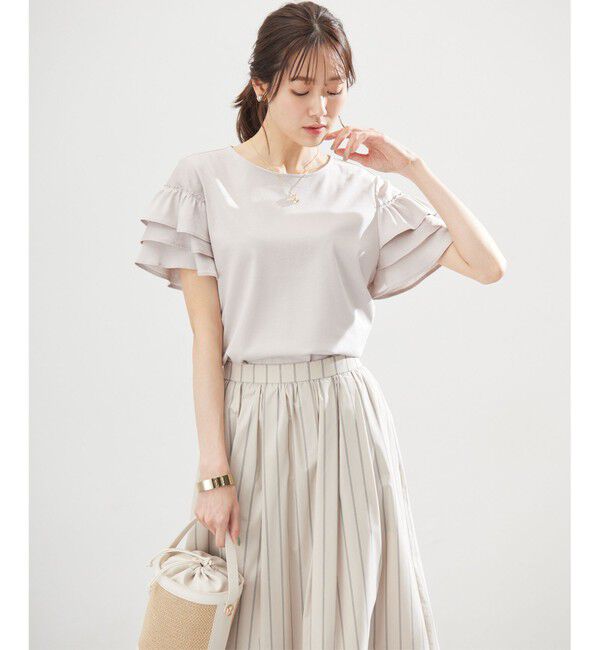 組曲「コットンポンチシア－スリーブ ブラウス」|Tシャツ・カットソー|