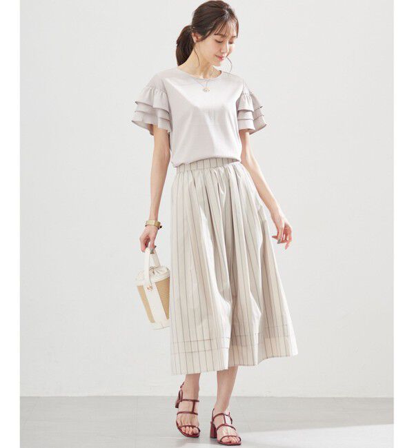 組曲「コットンポンチシア－スリーブ ブラウス」|Tシャツ・カットソー|