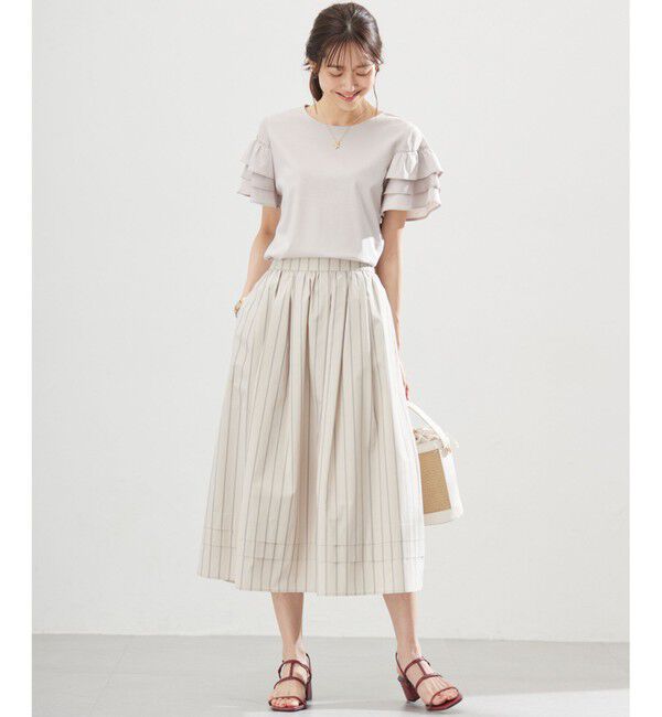 組曲「コットンポンチシア－スリーブ ブラウス」|Tシャツ・カットソー|