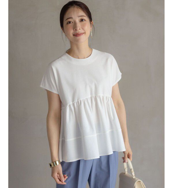 組曲「ツイルジャージーティアード カットソー」|Tシャツ・カットソー|