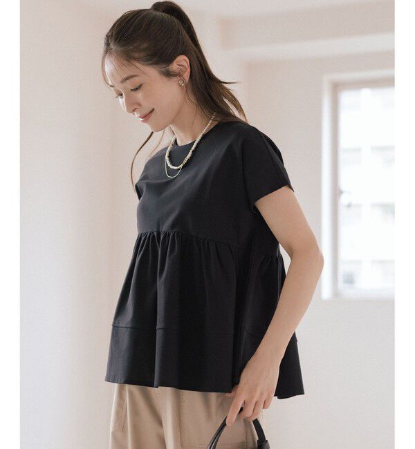 組曲「ツイルジャージーティアード カットソー」|Tシャツ・カットソー|