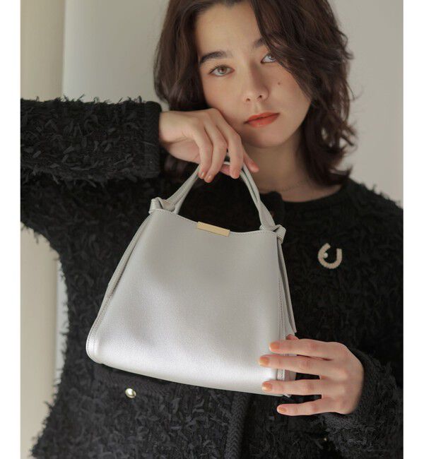 組曲「ノットデザインMINI バッグ」|ショルダー・メッセンジャー|シルバー系