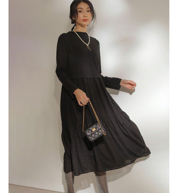 組曲「ヘアリーコンビ ワンピース」|ワンピース|ブラック系