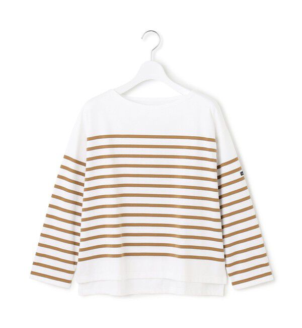 23区「【洗える】Armor-lux パネルボーダー 長袖Tシャツ」|Tシャツ・カットソー|