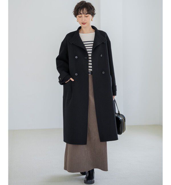 23区「【洗える】Armor-lux パネルボーダー 長袖Tシャツ」|Tシャツ・カットソー|