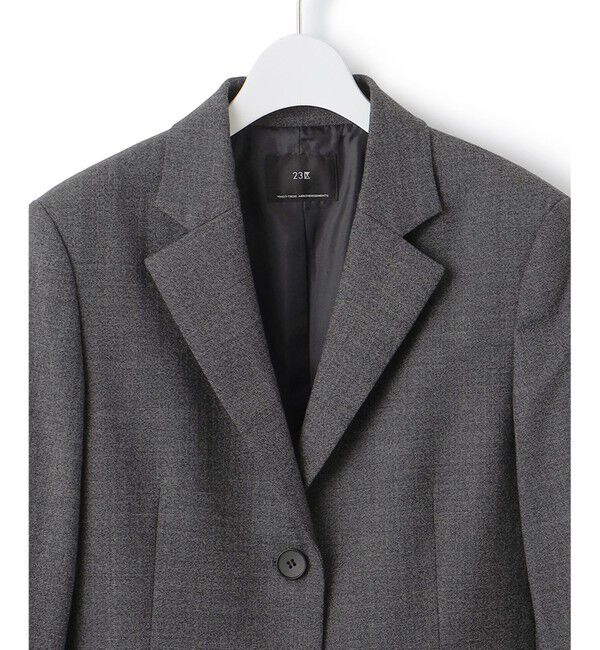 23区「【セットアップ対応】TWサキソニー シングル ジャケット」|テーラードジャケット|