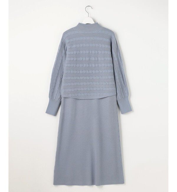 ANY SIS「【2SET】ニット ボレロ &times; ワンピース セット」|ワンピース|