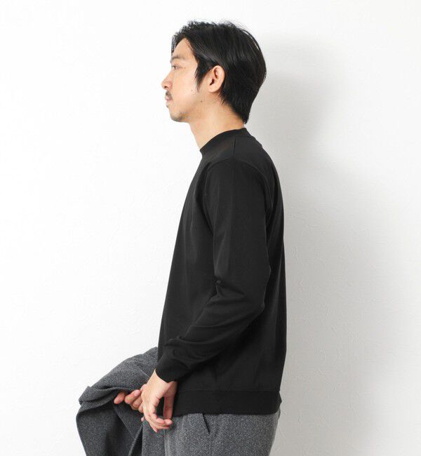 NOLLEY'S goodman「《ビジカジ対応》シルケットスムースドレスL/S Tシャツ 25AW」|Tシャツ・カットソー|