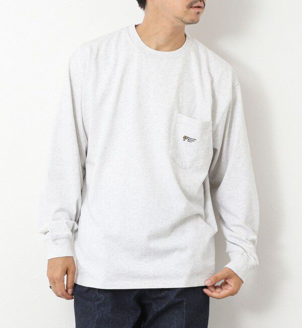 NOLLEY'S goodman「【PENDLETON/ペンドルトン】LOGO EMB LS Tee 25AW」|Tシャツ・カットソー|ライトグレー