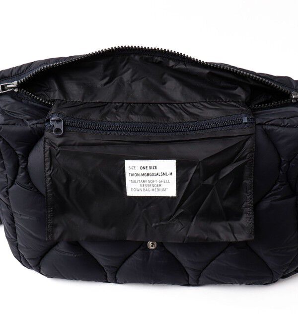 NOLLEY'S goodman「【TAION / タイオン】MILITARY MESSENGER DOWN BAG M」|ショルダー・メッセンジャー|