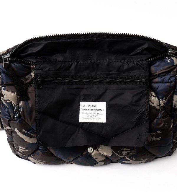 NOLLEY'S goodman「【TAION / タイオン】MILITARY MESSENGER DOWN BAG M」|ショルダー・メッセンジャー|
