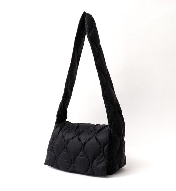 NOLLEY'S goodman「【TAION / タイオン】MILITARY MESSENGER DOWN BAG M」|ショルダー・メッセンジャー|ブラック