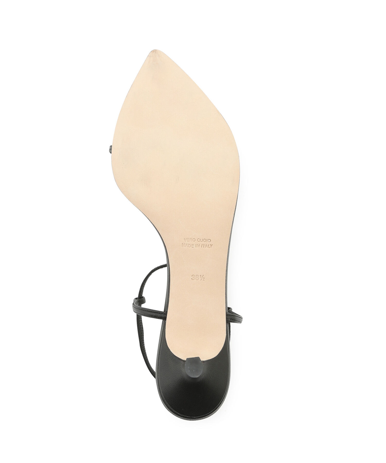 SALON adam et rope'「[ご好評につき追加決定！]【BRENTA】アンクルゴムストラップヒールサンダル」|サンダル|