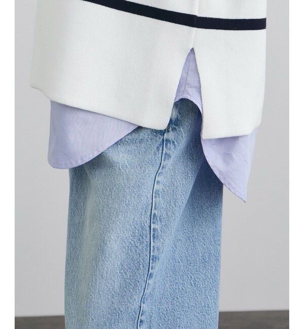 SALON adam et rope'「【WEB限定】スキッパーニットプルオーバー」|ニット・セーター|