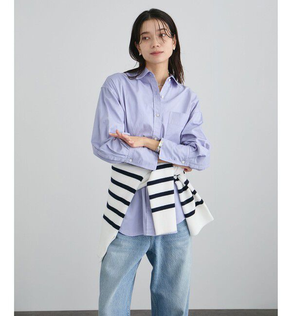 SALON adam et rope'「【WEB限定】スキッパーニットプルオーバー」|ニット・セーター|