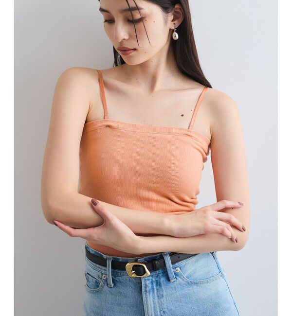 VIS「【洗える】チューブトップキャミソール」|キャミソール|