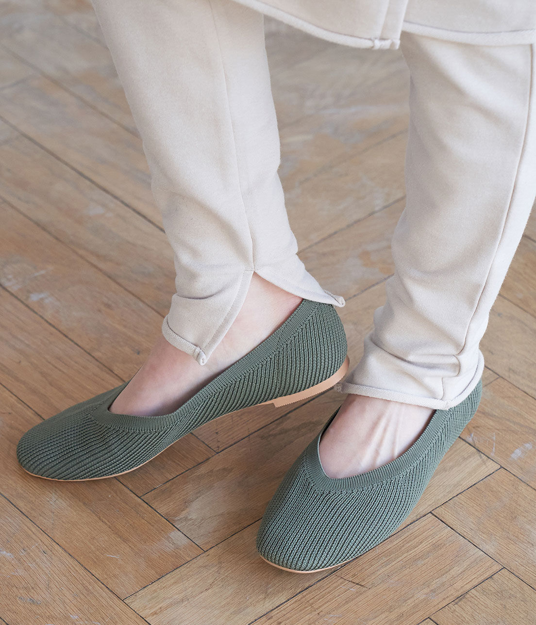 Rope&rsquo;Picnic「【マシュマロタッチ】裏毛レギンス付きスカート」|スカート|