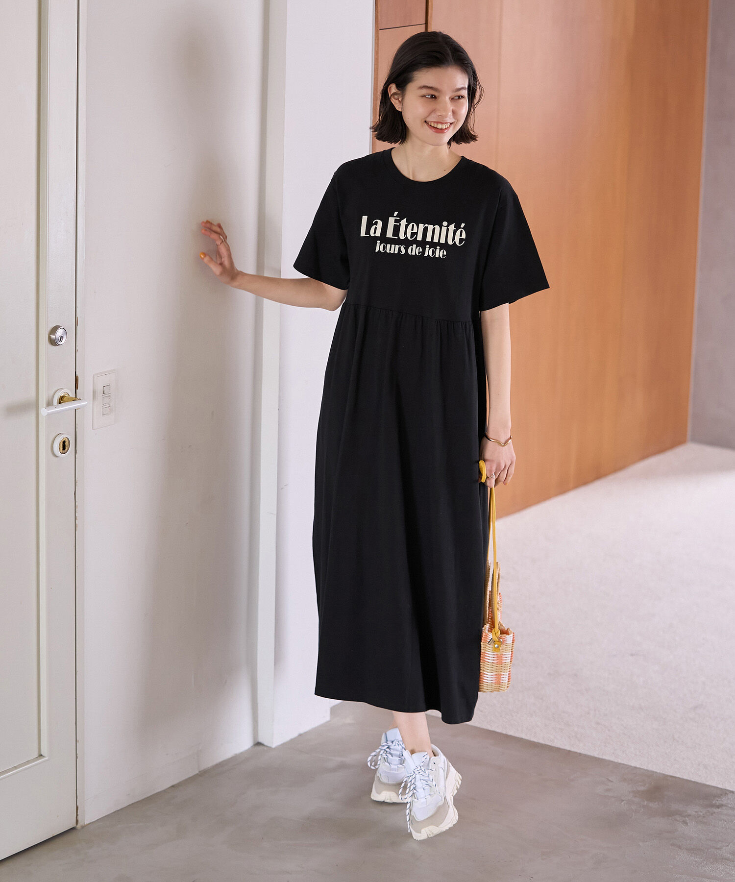 ROPE' PICNIC R「カットギャザーワンピース」|ワンピース|