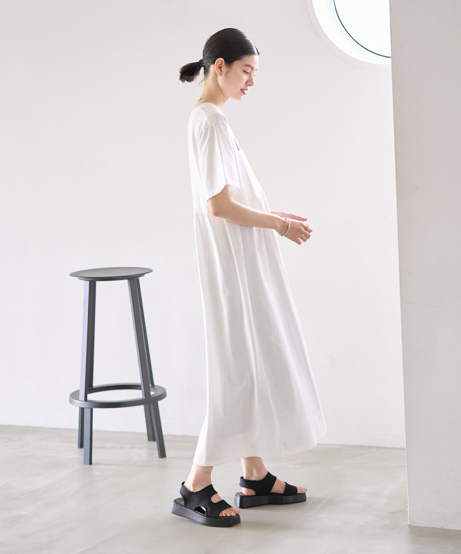 ROPE' PICNIC R「カットギャザーワンピース」|ワンピース|