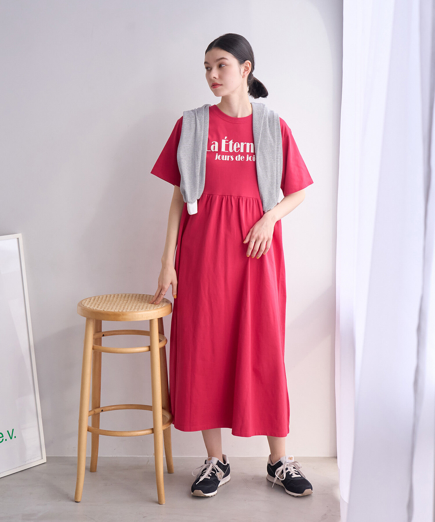 ROPE' PICNIC R「カットギャザーワンピース」|ワンピース|