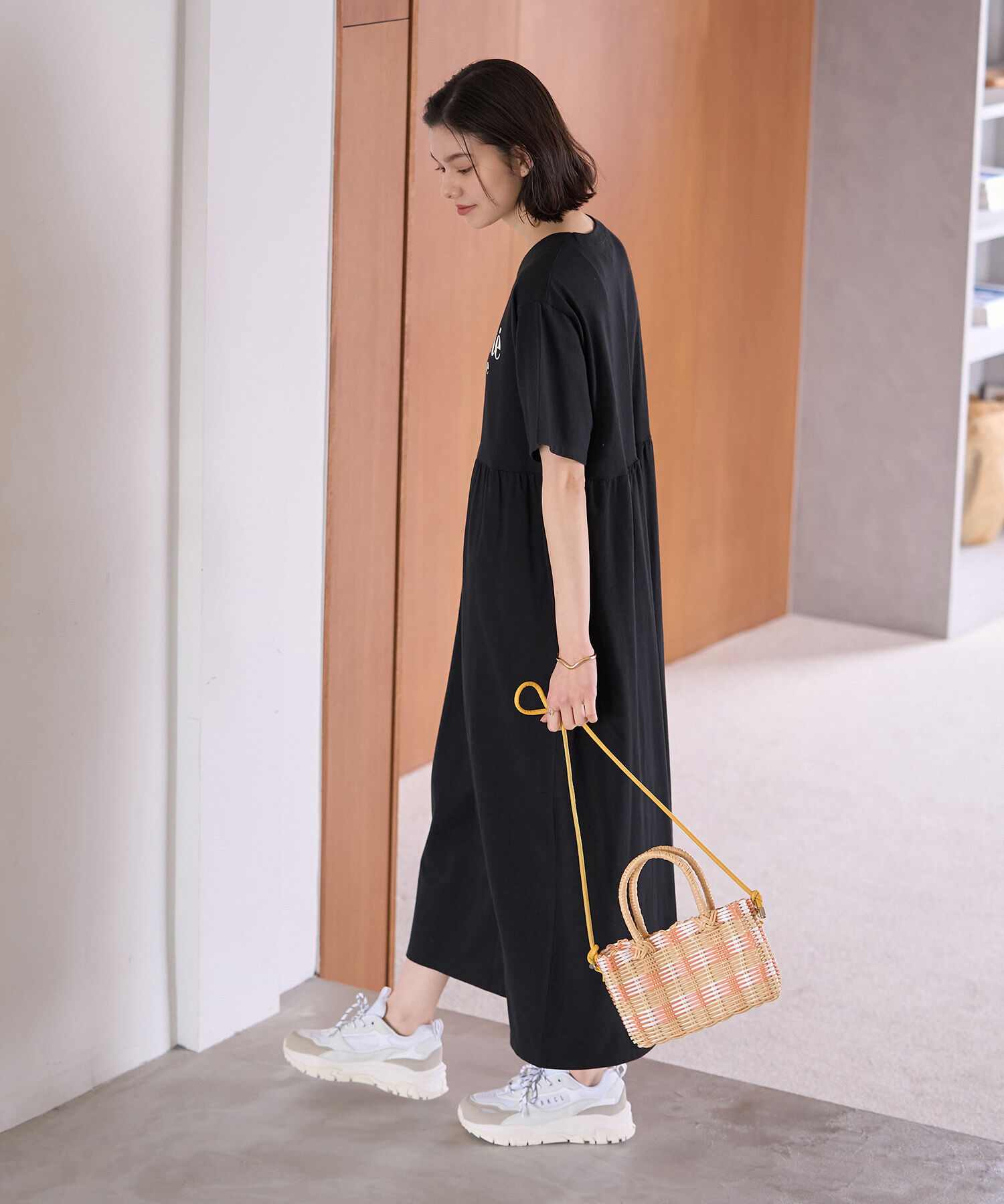 ROPE' PICNIC R「カットギャザーワンピース」|ワンピース|