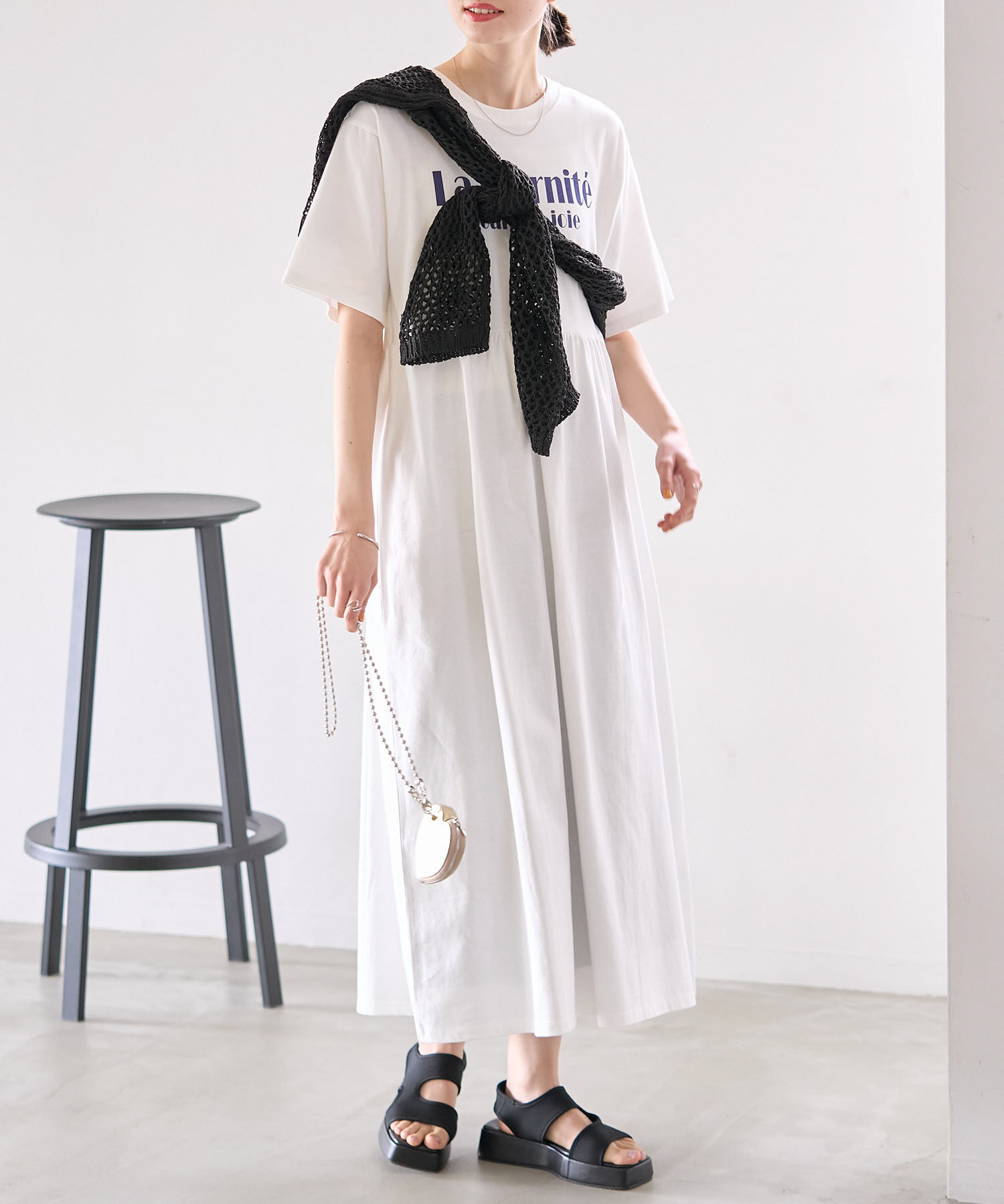 ROPE' PICNIC R「カットギャザーワンピース」|ワンピース|