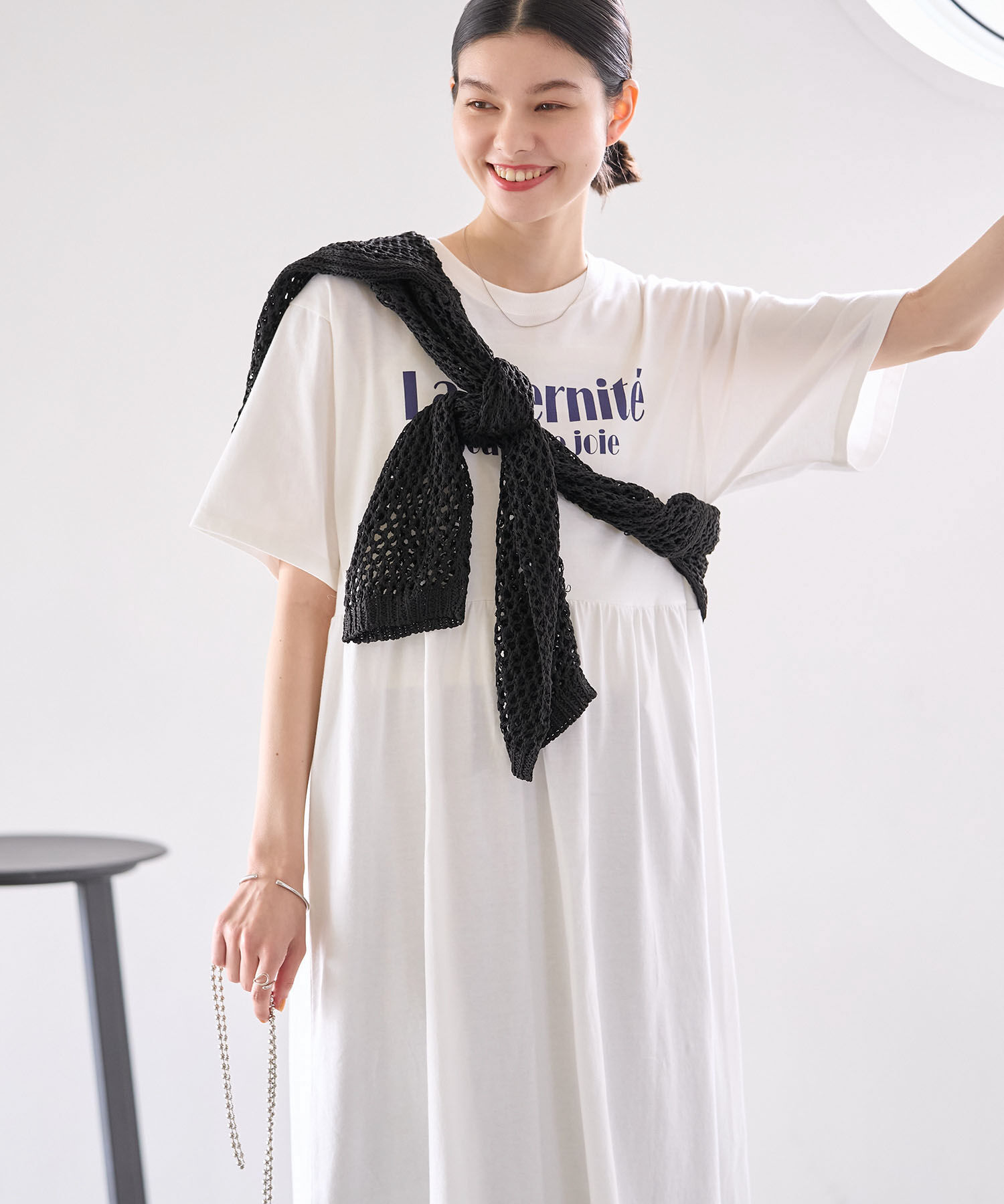 ROPE' PICNIC R「カットギャザーワンピース」|ワンピース|オフホワイト(15)