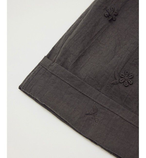 Rope&rsquo;Picnic「3D刺繍レースワイドパンツ/リンクコーデ」|チノ|