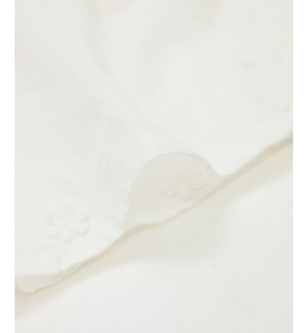 Rope&rsquo;Picnic「3D刺繍レースワイドパンツ/リンクコーデ」|チノ|