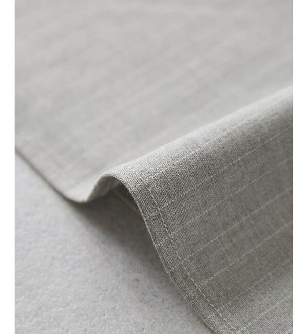 Rope&rsquo;Picnic「バンドカラーラウンドヘムストライプシャツ/セットアップ対応」|シャツ・ブラウス|