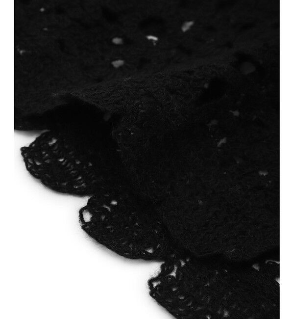 ADAM ET ROPE'「ウールクロシェレーストップス」|シャツ・ブラウス|