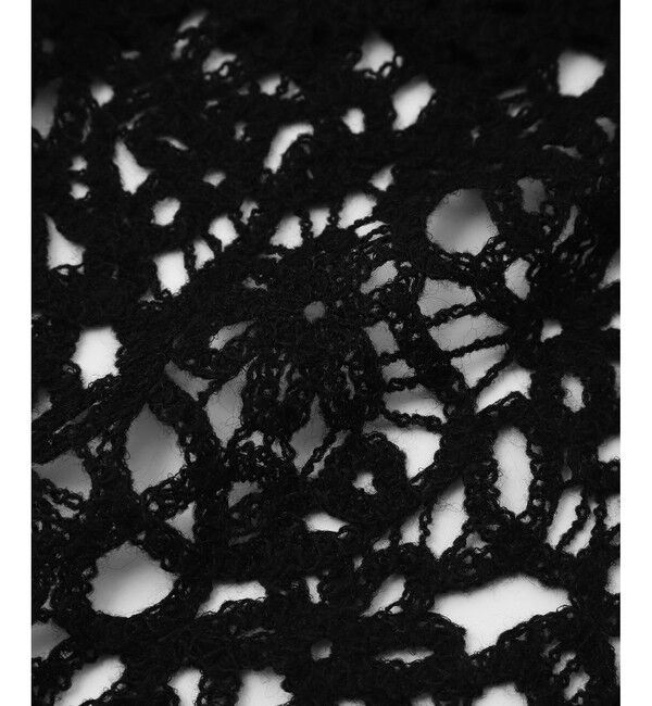 ADAM ET ROPE'「ウールクロシェレーストップス」|シャツ・ブラウス|