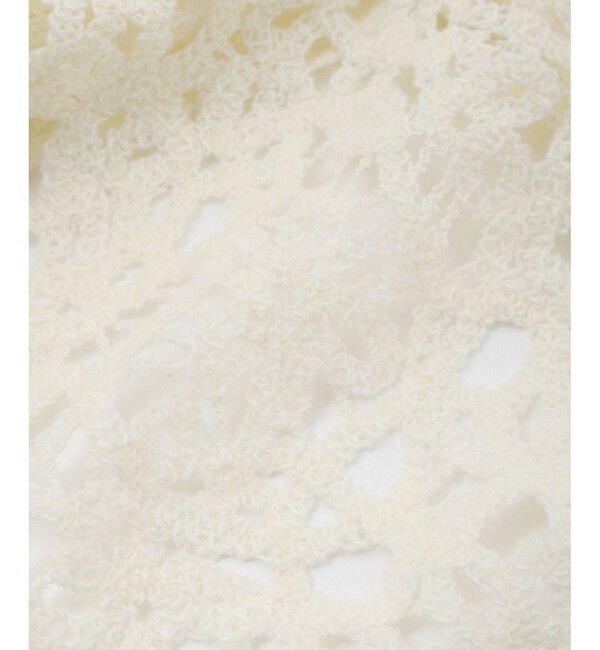 ADAM ET ROPE'「ウールクロシェレーストップス」|シャツ・ブラウス|