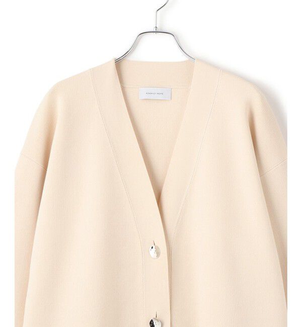 ADAM ET ROPE'「【サステナブル】マルチwayリボンミドルカーディガン」|カーディガン|
