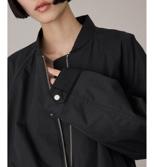 ADAM ET ROPE'「【サステナブル】グランウォームシルエットブルゾン/撥水」|ブルゾン・スタジャン|