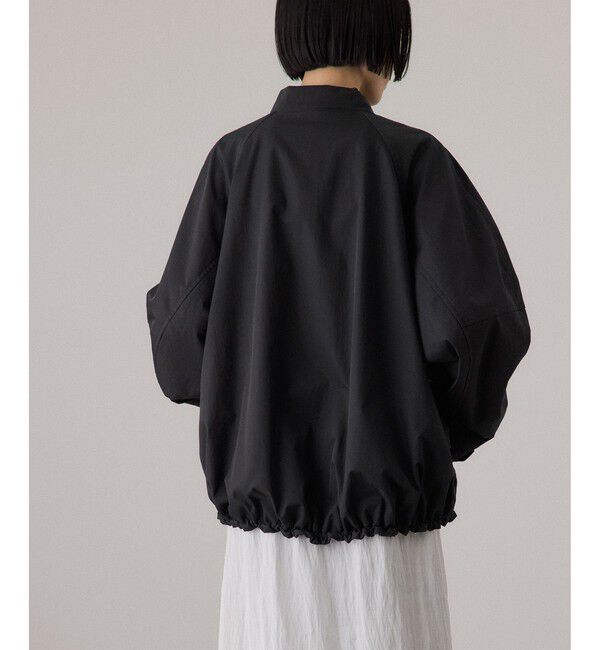 ADAM ET ROPE'「【サステナブル】グランウォームシルエットブルゾン/撥水」|ブルゾン・スタジャン|