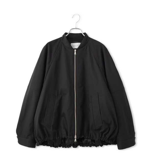 ADAM ET ROPE'「【サステナブル】グランウォームシルエットブルゾン/撥水」|ブルゾン・スタジャン|