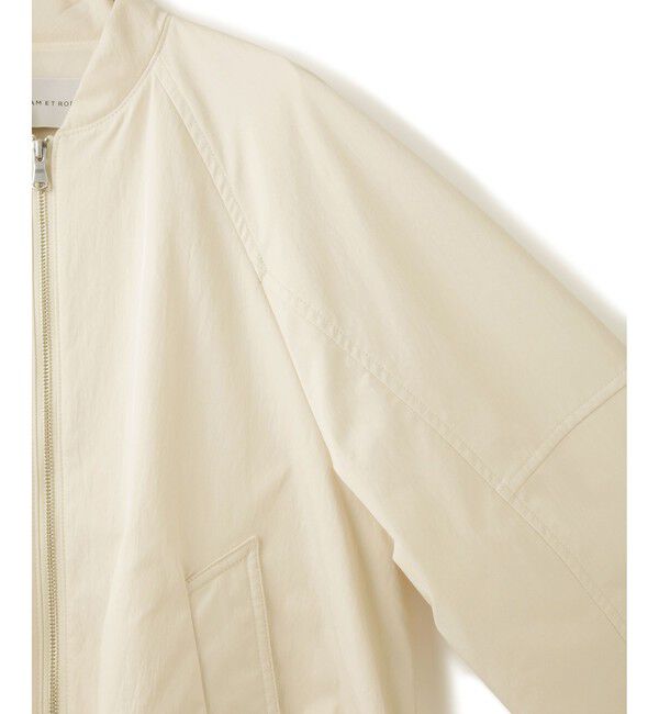 ADAM ET ROPE'「【サステナブル】グランウォームシルエットブルゾン/撥水」|ブルゾン・スタジャン|