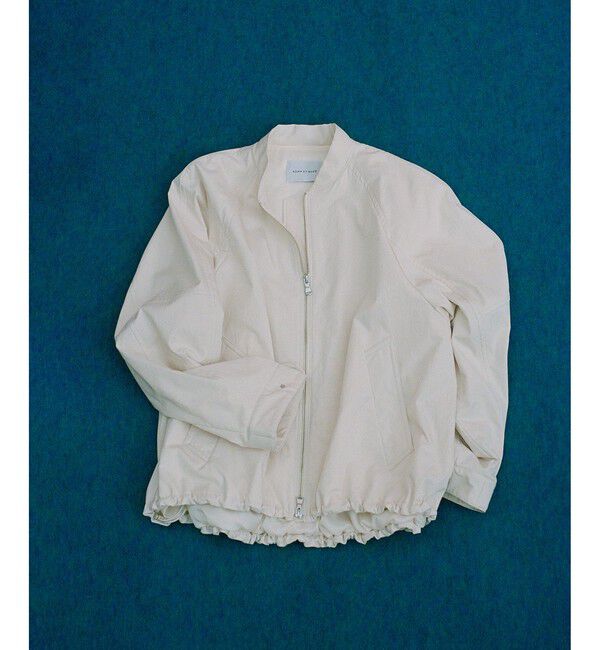 ADAM ET ROPE'「【サステナブル】グランウォームシルエットブルゾン/撥水」|ブルゾン・スタジャン|