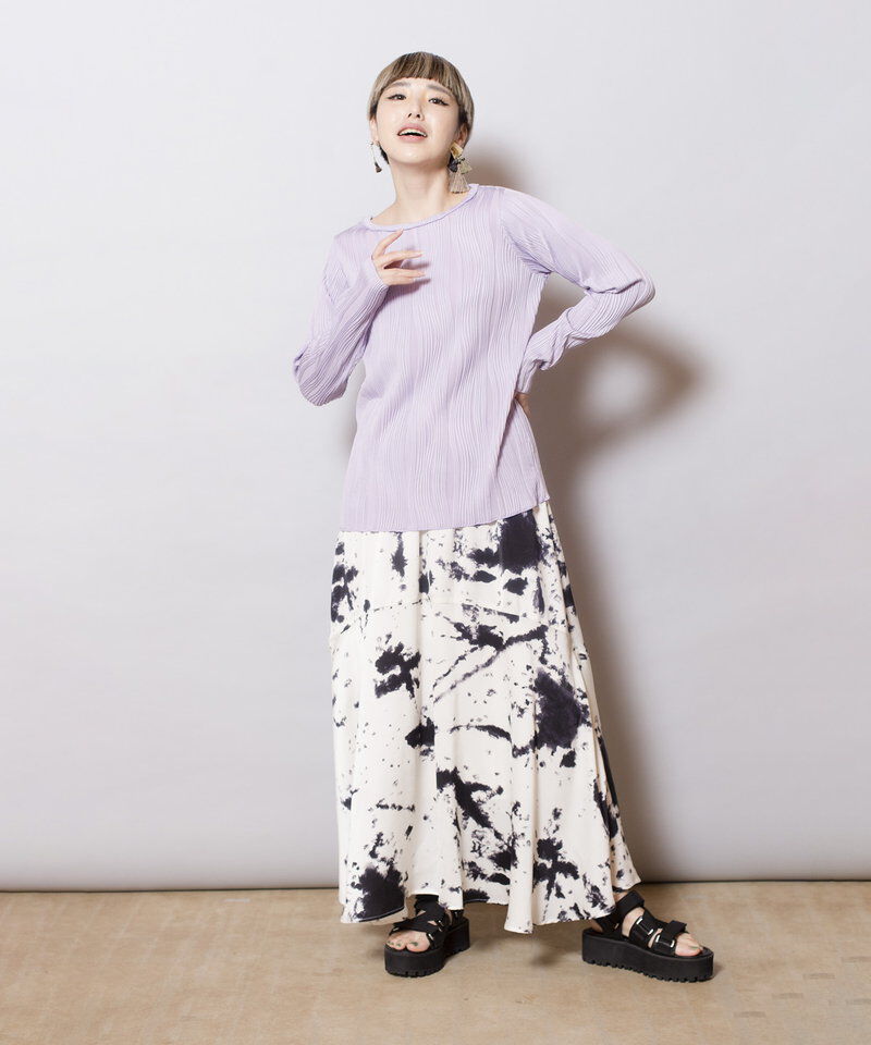  「ピンタックTシャツ」|Tシャツ・カットソー|