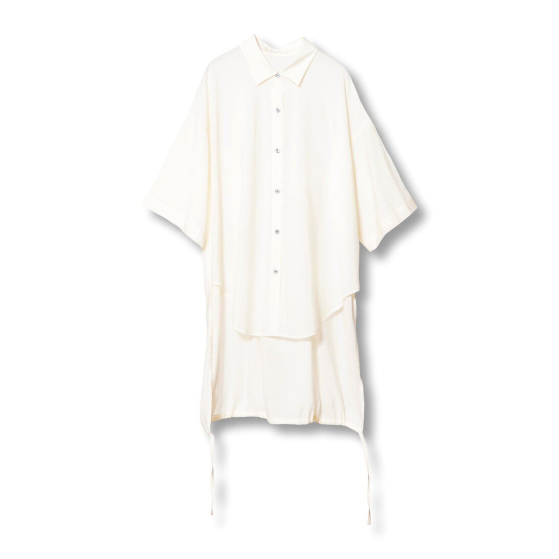  「【WEB限定アイテム】ﾊﾞｯｸﾛﾝｸﾞｷﾞｬｻﾞｰﾌﾞﾗｳｽ」|シャツ・ブラウス|