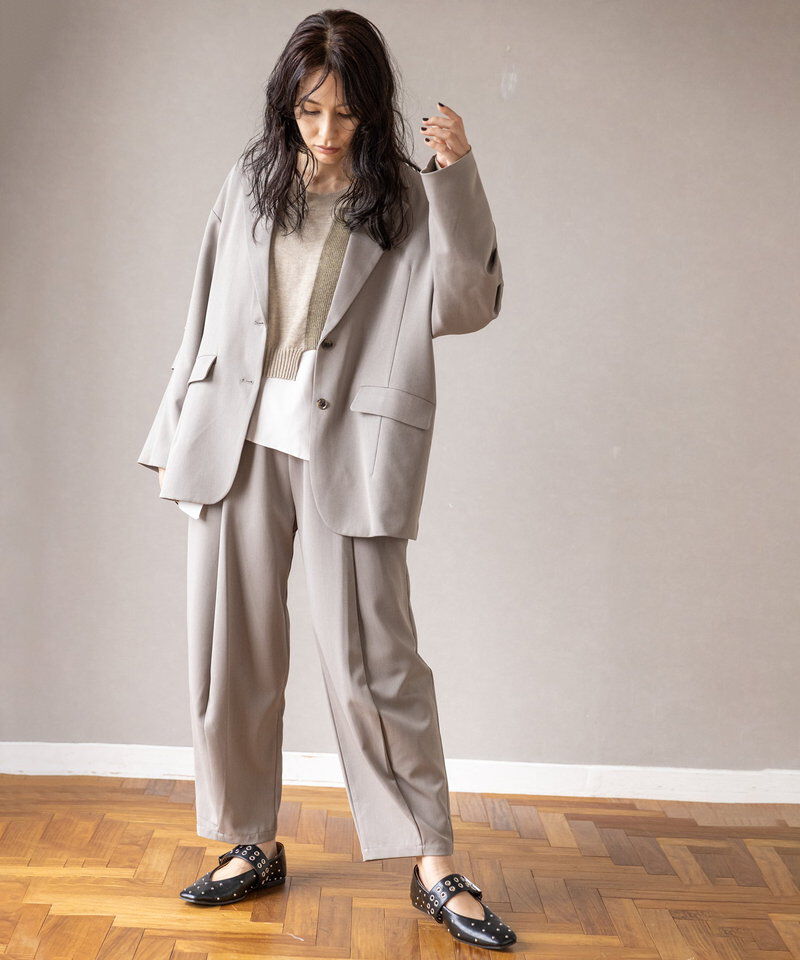  「タックスリーブテーラードジャケット」|テーラードジャケット|