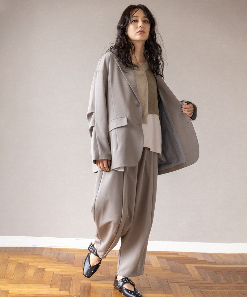  「タックスリーブテーラードジャケット」|テーラードジャケット|