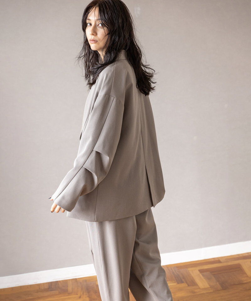  「タックスリーブテーラードジャケット」|テーラードジャケット|