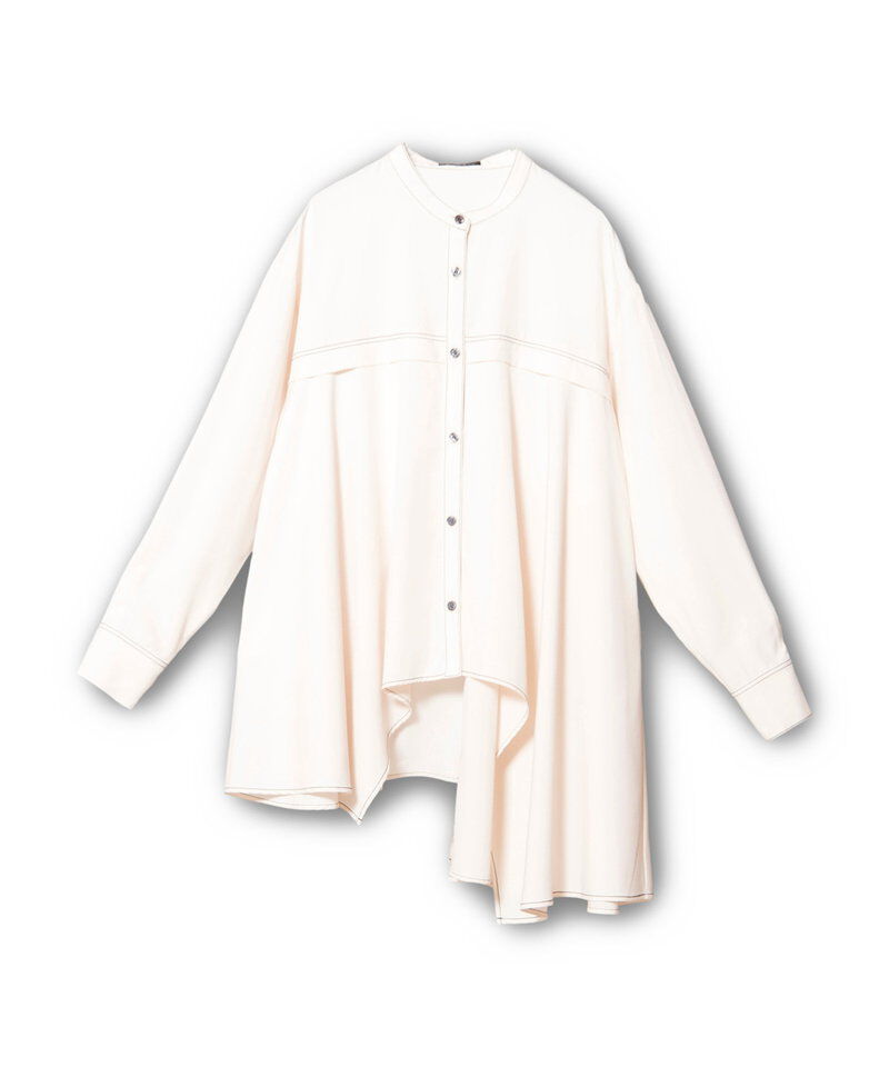  「アシンメトリーフレアーブラウス」|シャツ・ブラウス|