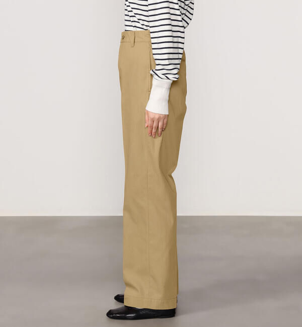  「THE SHINZONE | WASHED HIGH WAIST CHINO WOMEN」|チノ|