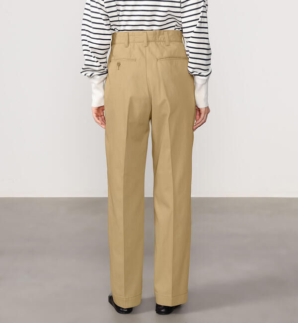  「THE SHINZONE | WASHED HIGH WAIST CHINO WOMEN」|チノ|