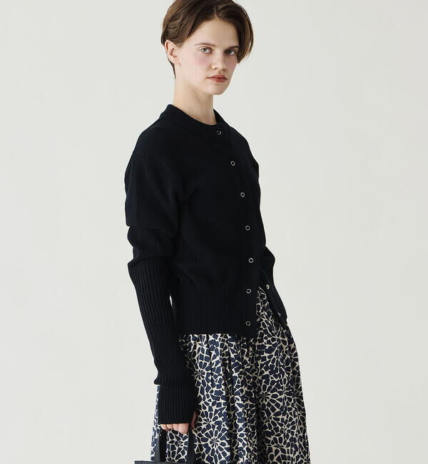  「THE SHINZONE | COTTON LONG RIB CARDIGAN WOMEN」|ニット・セーター|