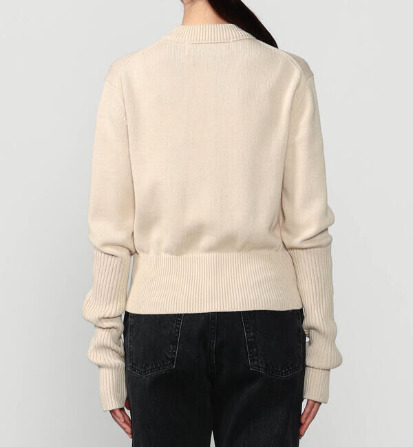  「THE SHINZONE | COTTON LONG RIB CARDIGAN WOMEN」|ニット・セーター|