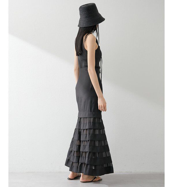  「オーガンジーマーメイドスカート4」|スカート|